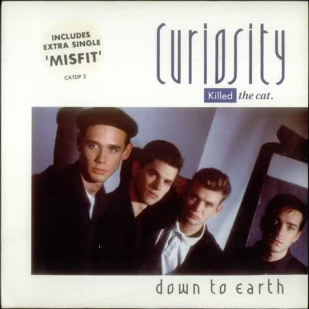 Curiosity Killed The Cat Down To Earth UK 7" vinyl single (7 inch record / 45) CAT2