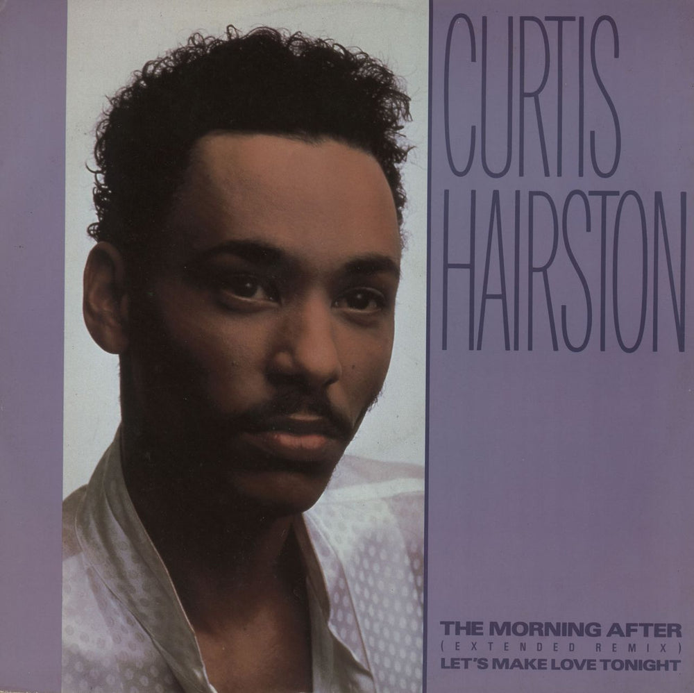 Curtis Hairston The Morning After UK 12" vinyl single (12 inch record / Maxi-single) A9280T