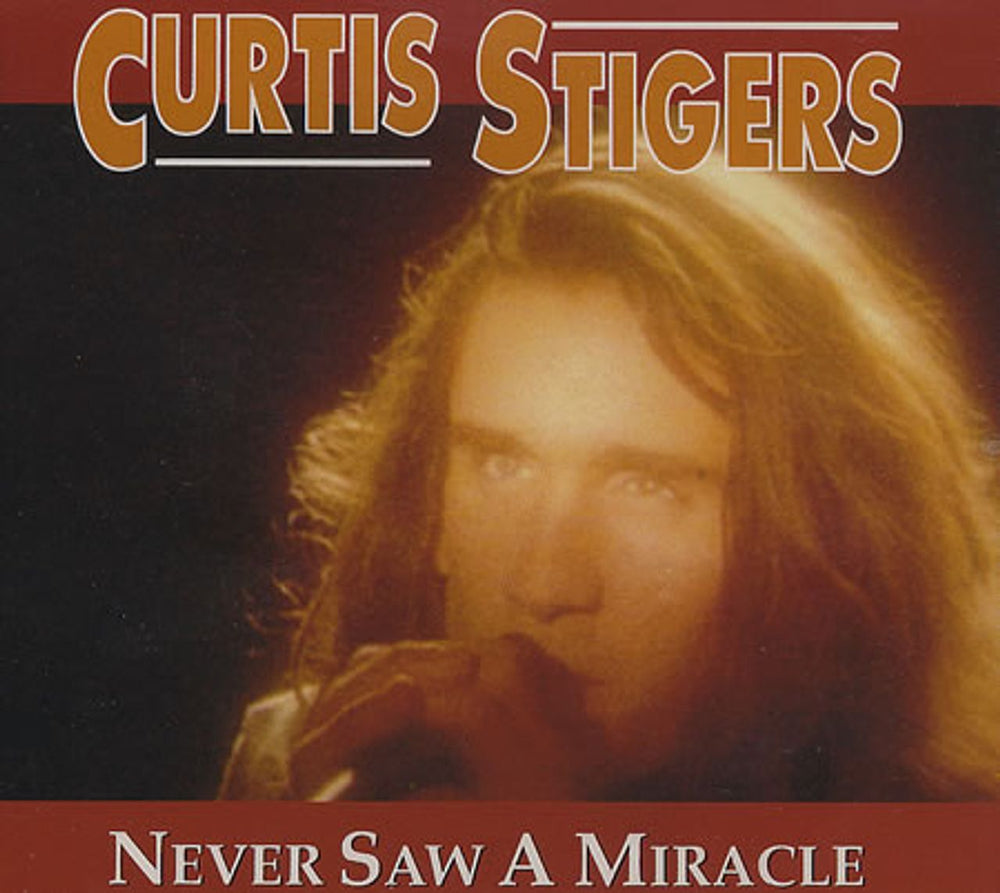 Curtis Stigers Never Saw A Miracle UK CD single (CD5 / 5") 74321117252