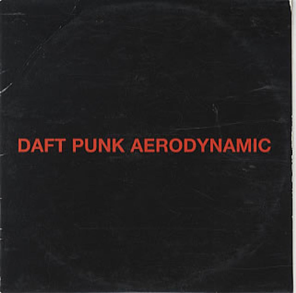 Daft Punk Aerodynamic UK Promo CD single (CD5 / 5") VISA6382