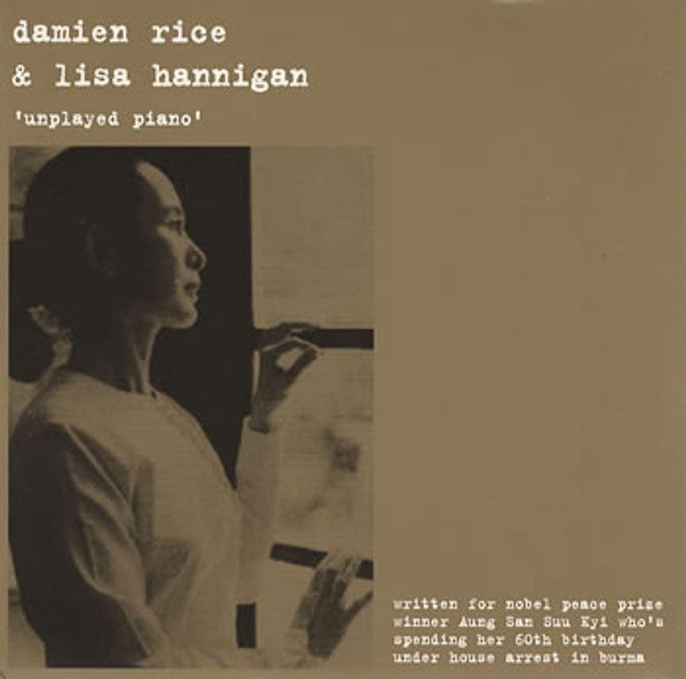 Damien Rice Unplayed Piano UK Promo CD single (CD5 / 5") PRO15464