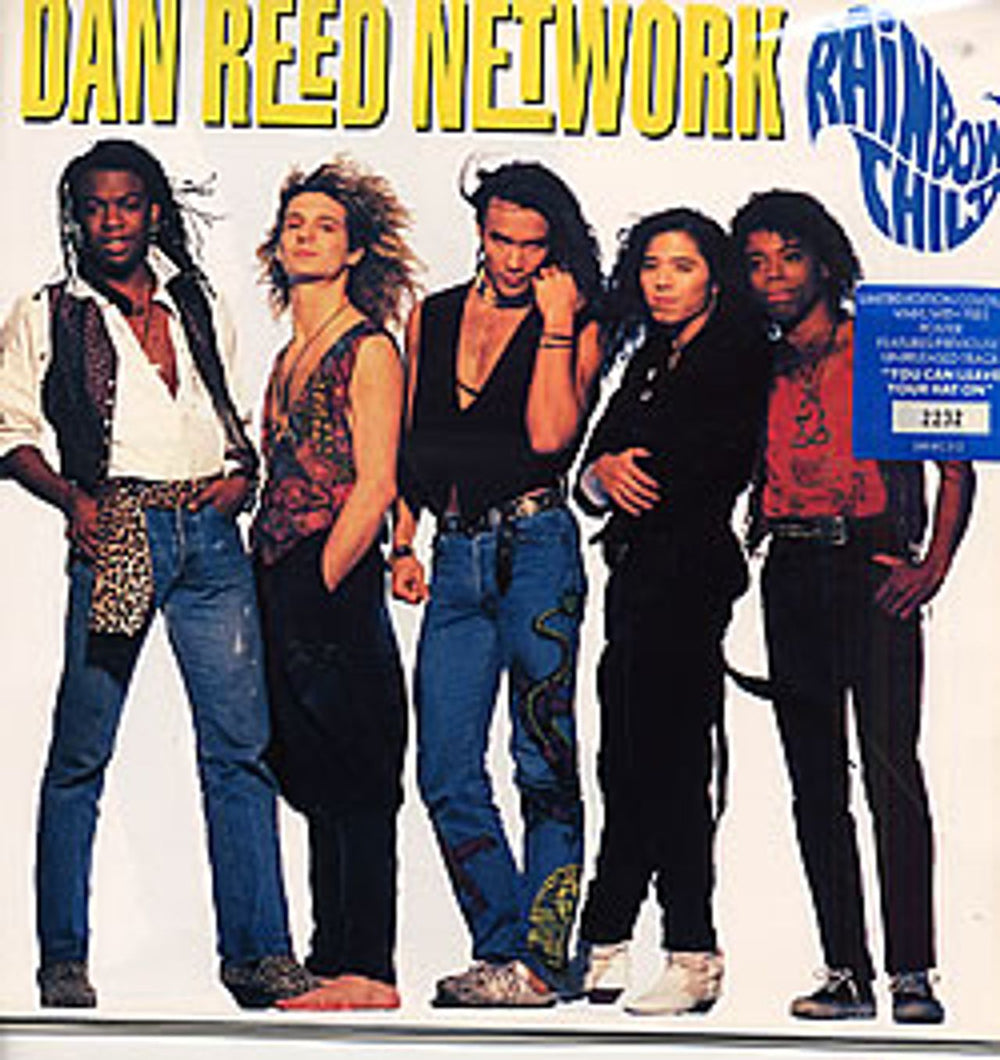 Dan Reed Network Rainbow Child - Yellow vinyl UK 12" vinyl single (12 inch record / Maxi-single) DRNPC312