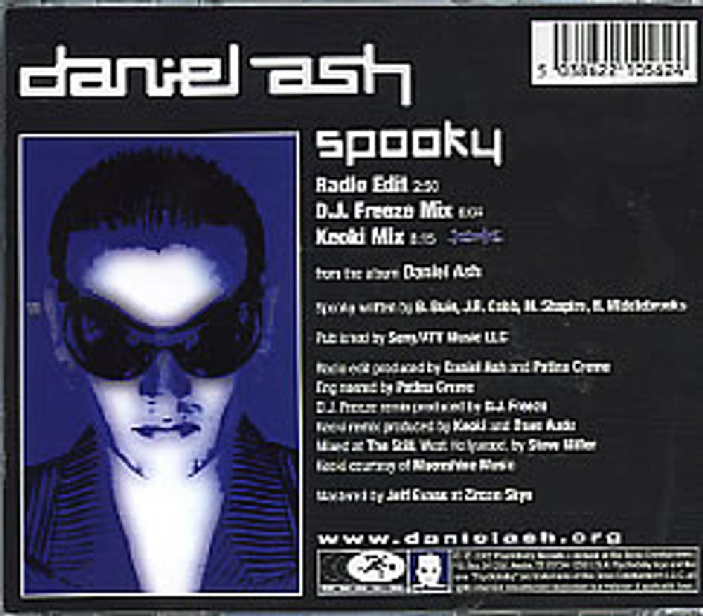 Daniel Ash Spooky US CD single (CD5 / 5") PBZ30012