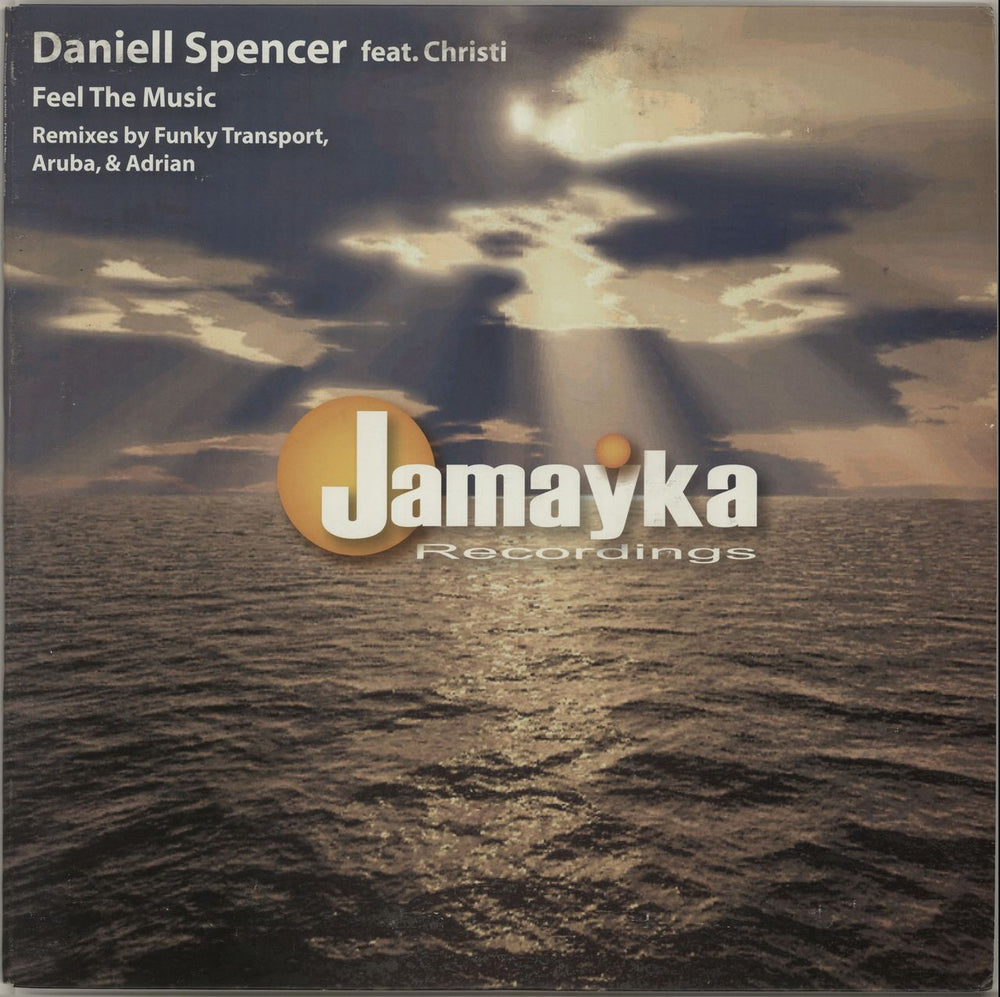 Daniell Spencer Feel The Music US 12" vinyl single (12 inch record / Maxi-single) JMK010
