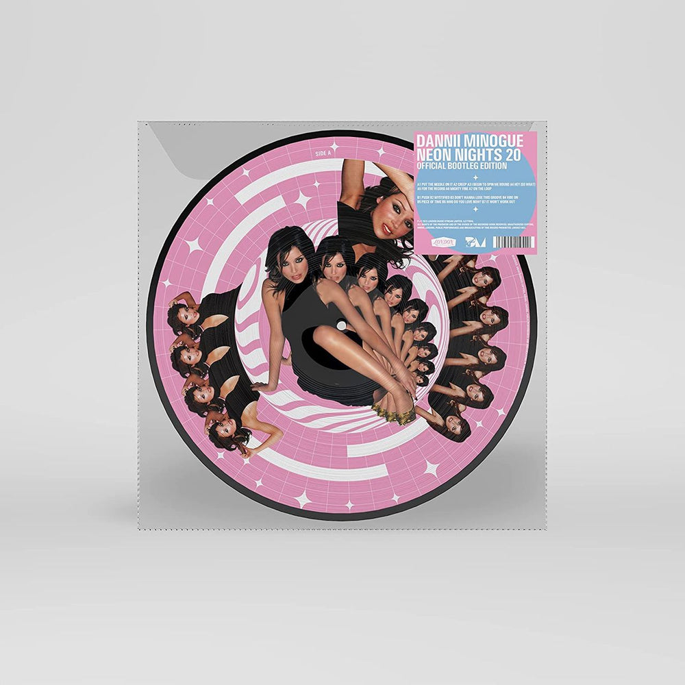 Dannii Minogue Neon Nights 20 - Picture Disc Edition UK picture disc LP (vinyl picture disc album) LMS5521942