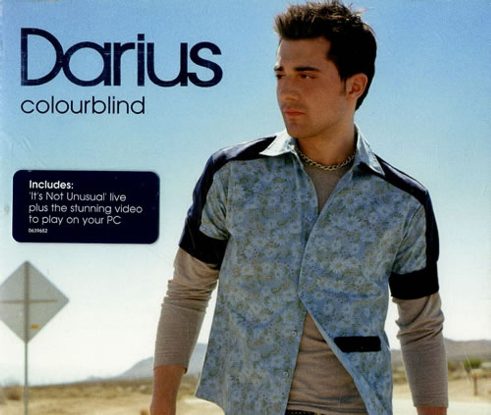 Darius Colourblind UK CD single (CD5 / 5") 0639652