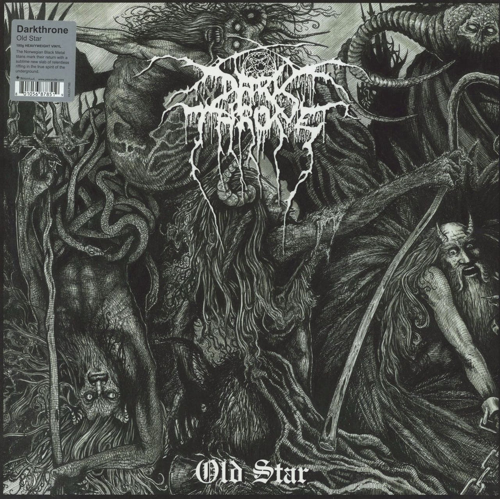 Darkthrone Old Star - 180g UK vinyl LP album (LP record) VILELP785