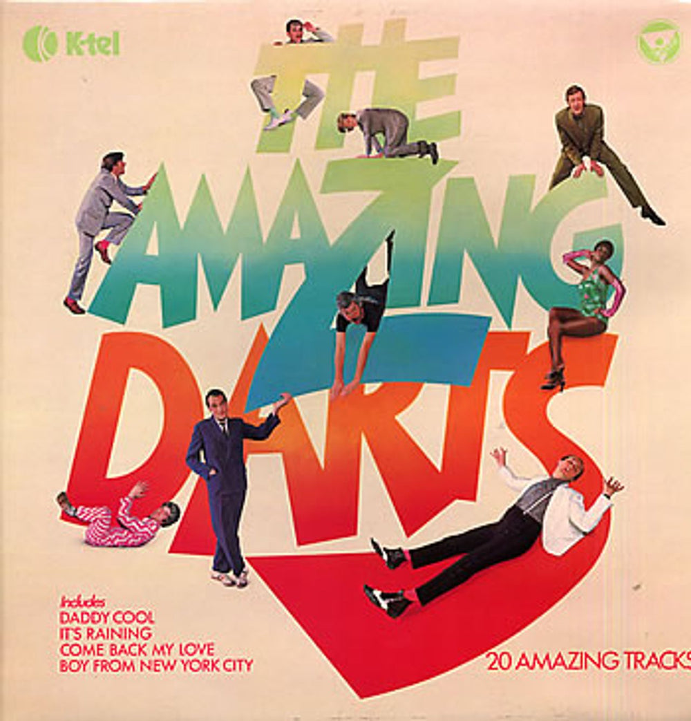 Darts The Amazing Darts UK vinyl LP album (LP record) DLP7981