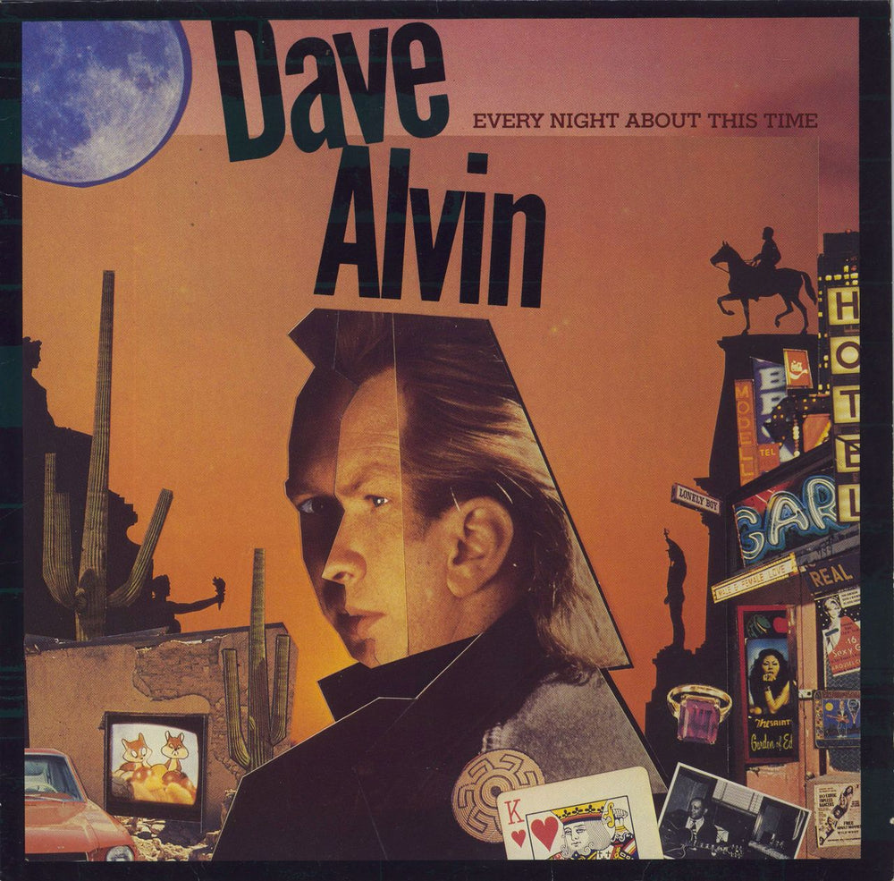 Dave Alvin Every Night About This Time - White Vinyl UK vinyl LP album (LP record) DELP4.00334J