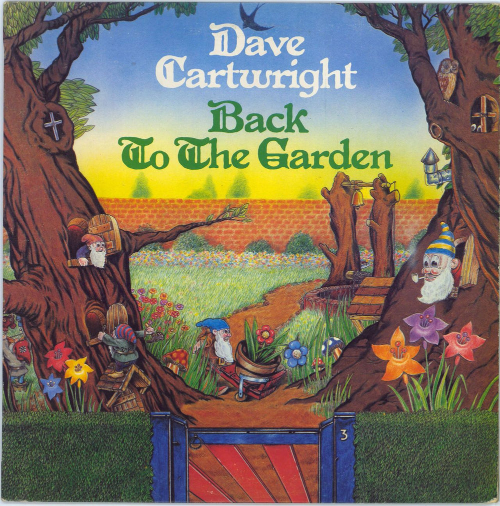 Dave Cartwright Back To The Garden UK vinyl LP album (LP record) TRA267