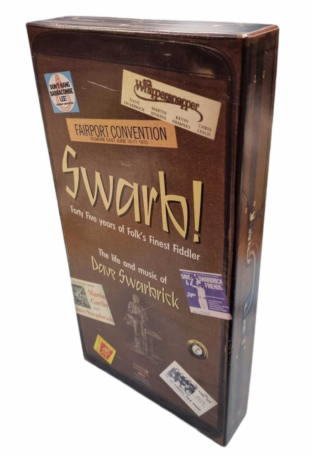 Dave Swarbrick Swarb! Forty Five Years of Folk's Finest Fiddler UK CD Album Box Set FRQCD45