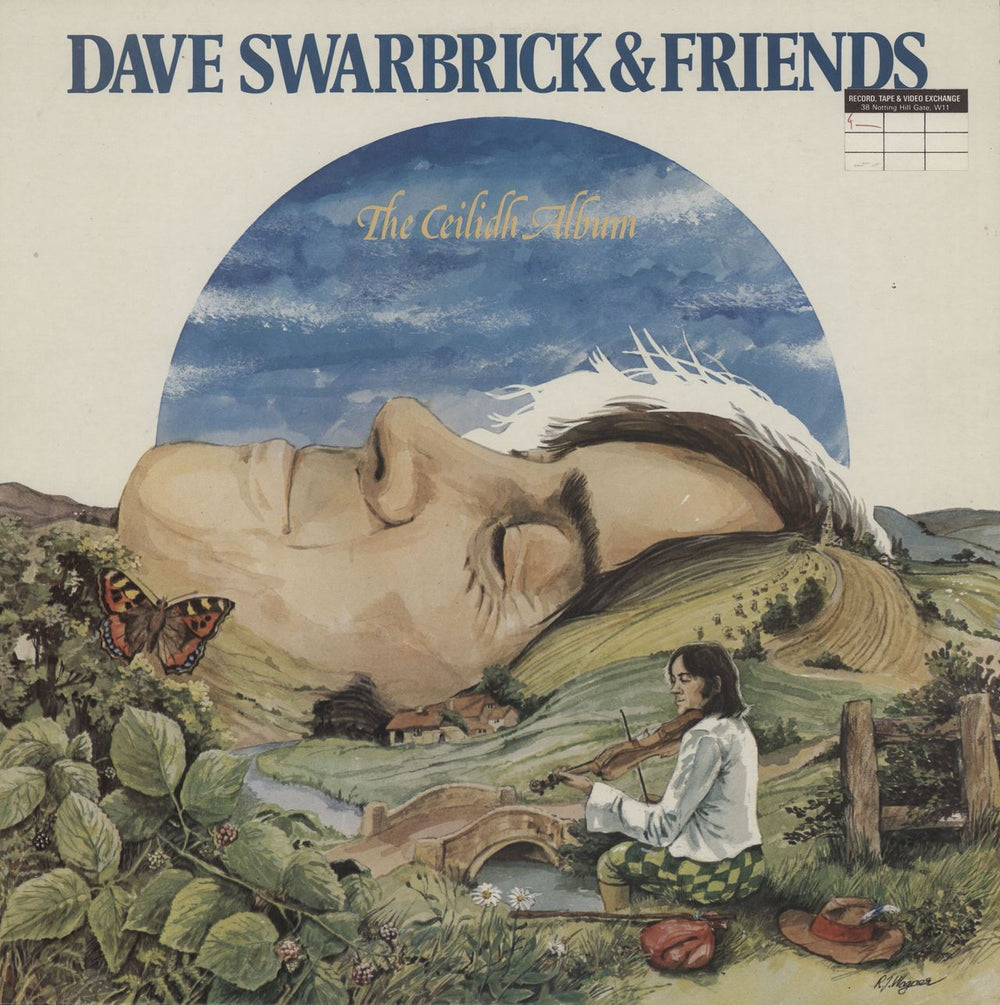 Dave Swarbrick The Ceilidh Album UK vinyl LP album (LP record) SNTF764