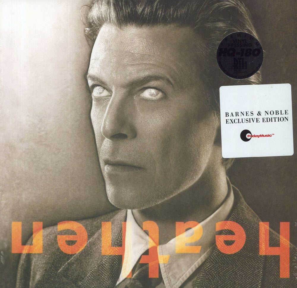 David Bowie Heathen - 180gram Black, White & Gray Vinyl - Sealed US vinyl LP album (LP record) FRM-86630