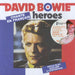 David Bowie Heroes - Hype Stickered Bag French 7" vinyl single (7 inch record / 45) DBISF2015