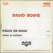 David Bowie Knock On Wood - Post 1977 'SPA' issue Portugese 7" vinyl single (7 inch record / 45)