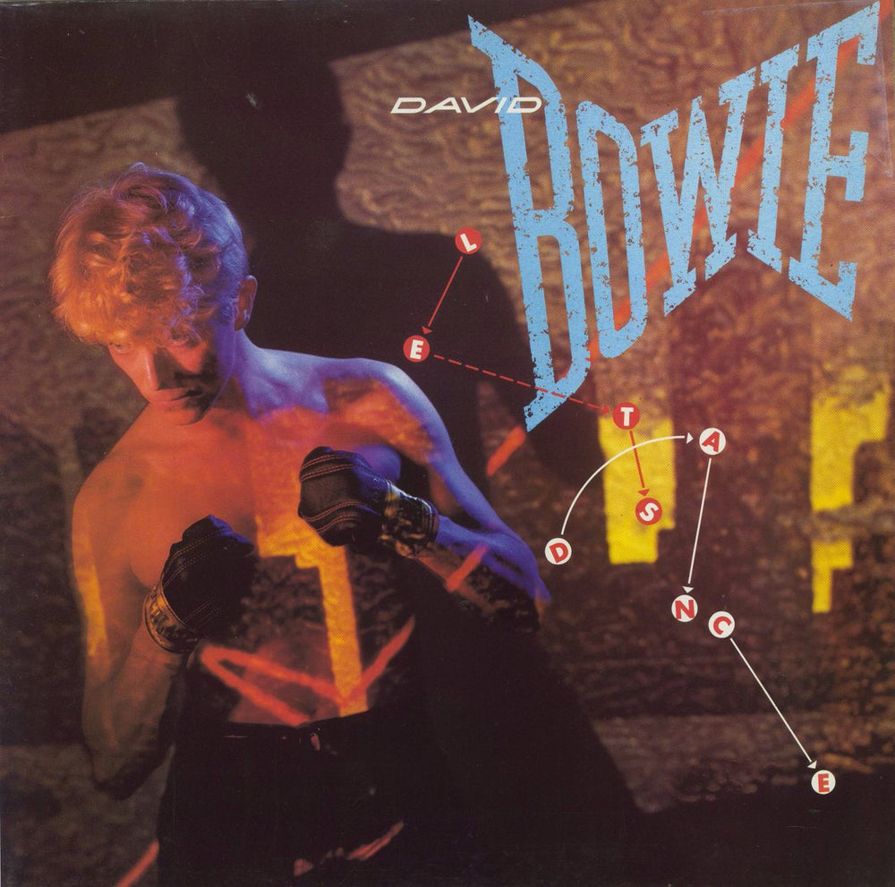 David Bowie Let's Dance - EX UK vinyl LP album (LP record) AML3029