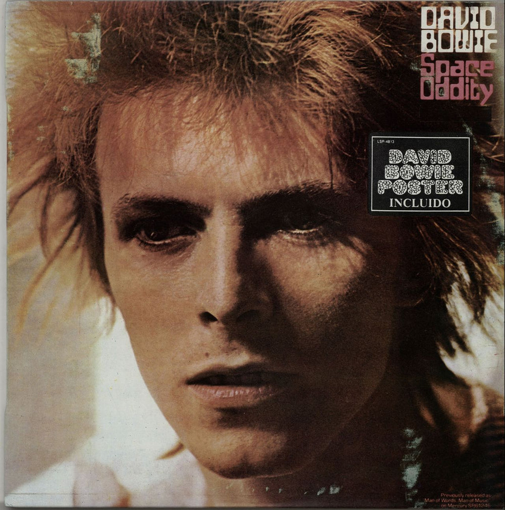 David Bowie Odisea Espacial [Space Oddity] - Complete Spanish vinyl LP album (LP record) LSP-4813