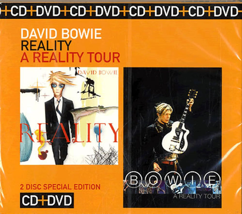 David Bowie Reality / A Reality Tour UK 2-disc CD/DVD set 88697378502