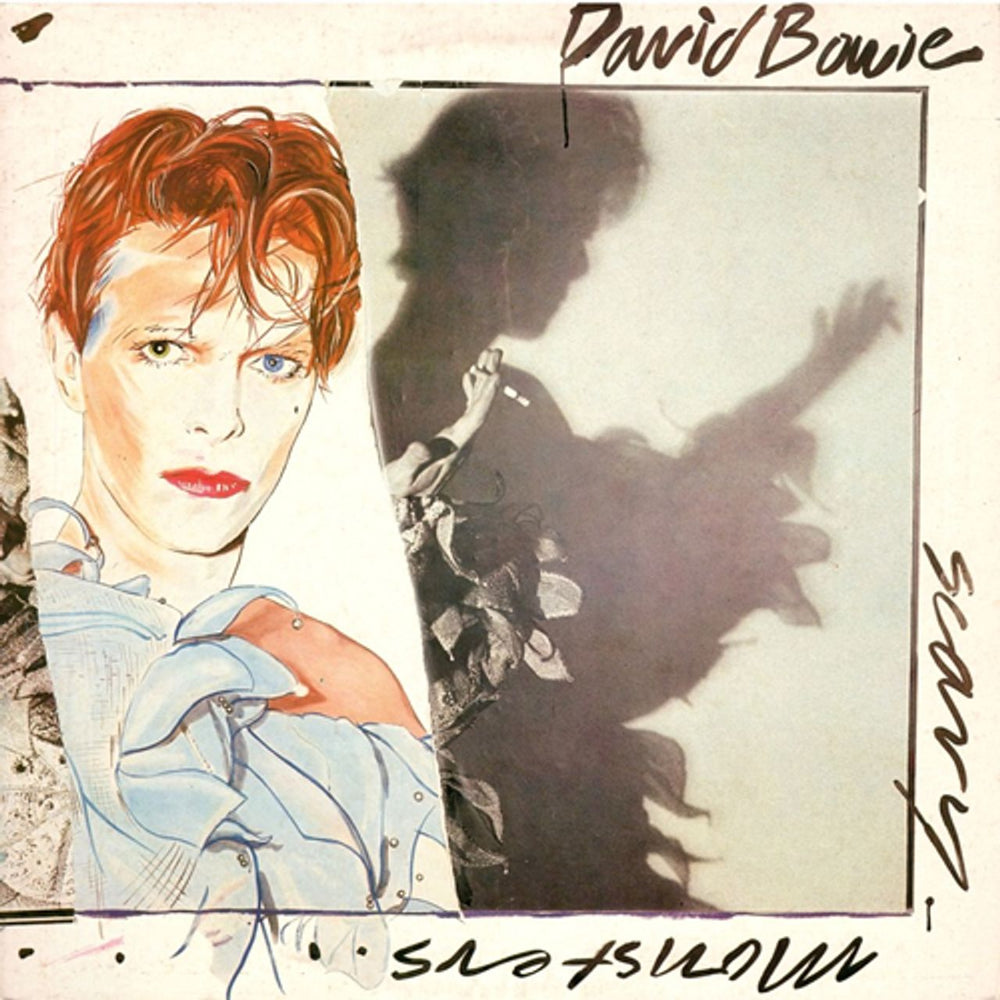 David Bowie Scary Monsters - 1st UK vinyl LP album (LP record) BOWLP2