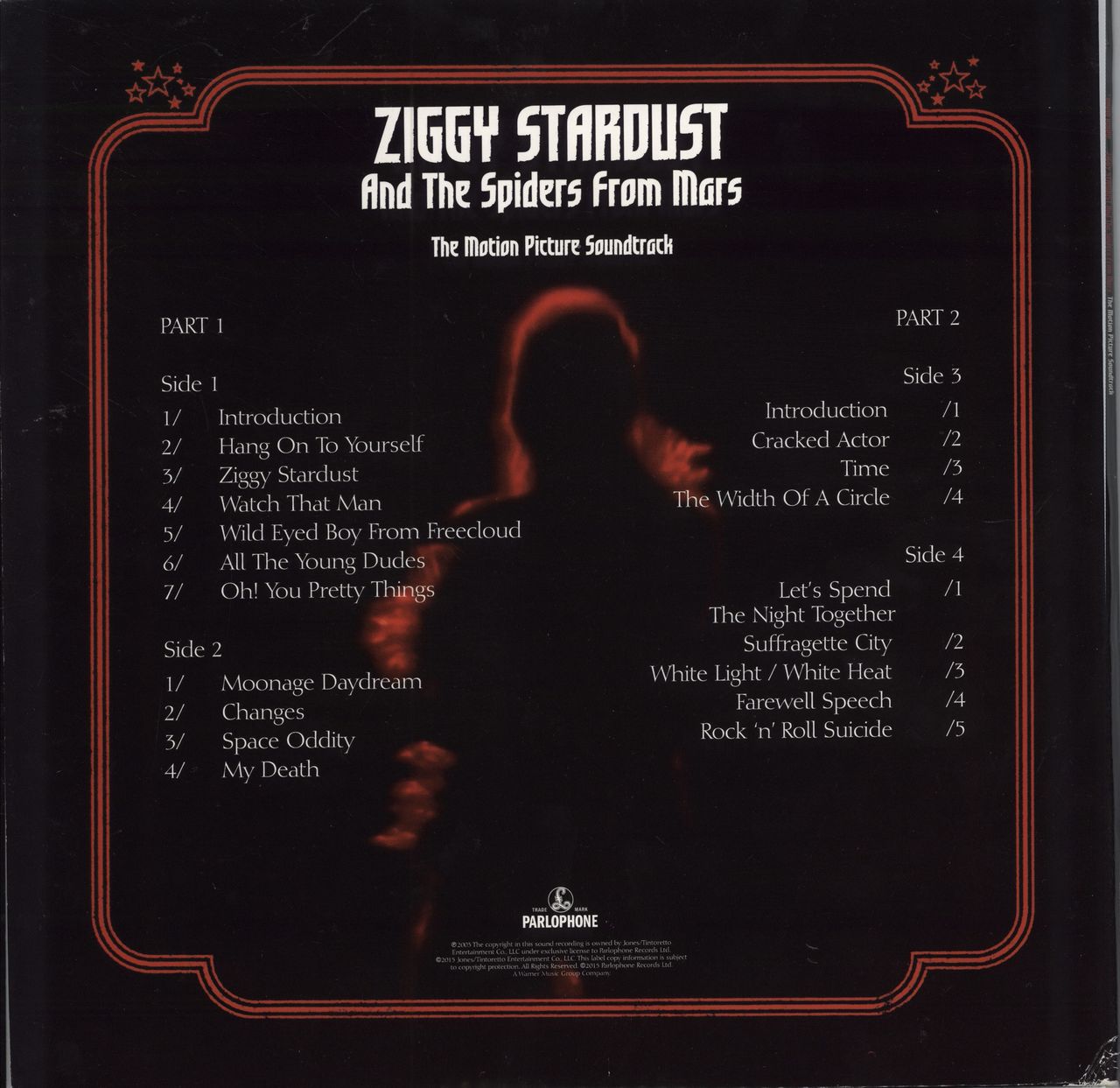 David Bowie - Ziggy Stardust And The Spiders From Mars (The Motion Picture  Soundtrack) (2LP)