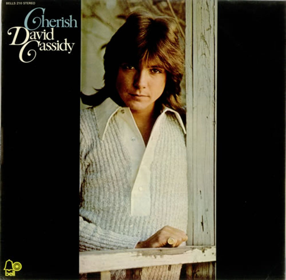 David Cassidy Cherish UK vinyl LP album (LP record) BELLS210