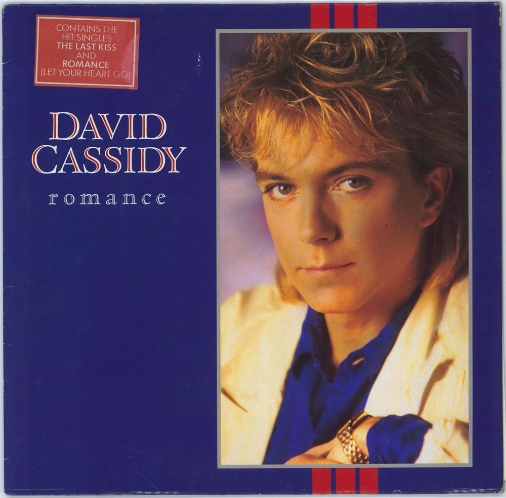 David Cassidy Romance - Stickered German vinyl LP album (LP record) 206983