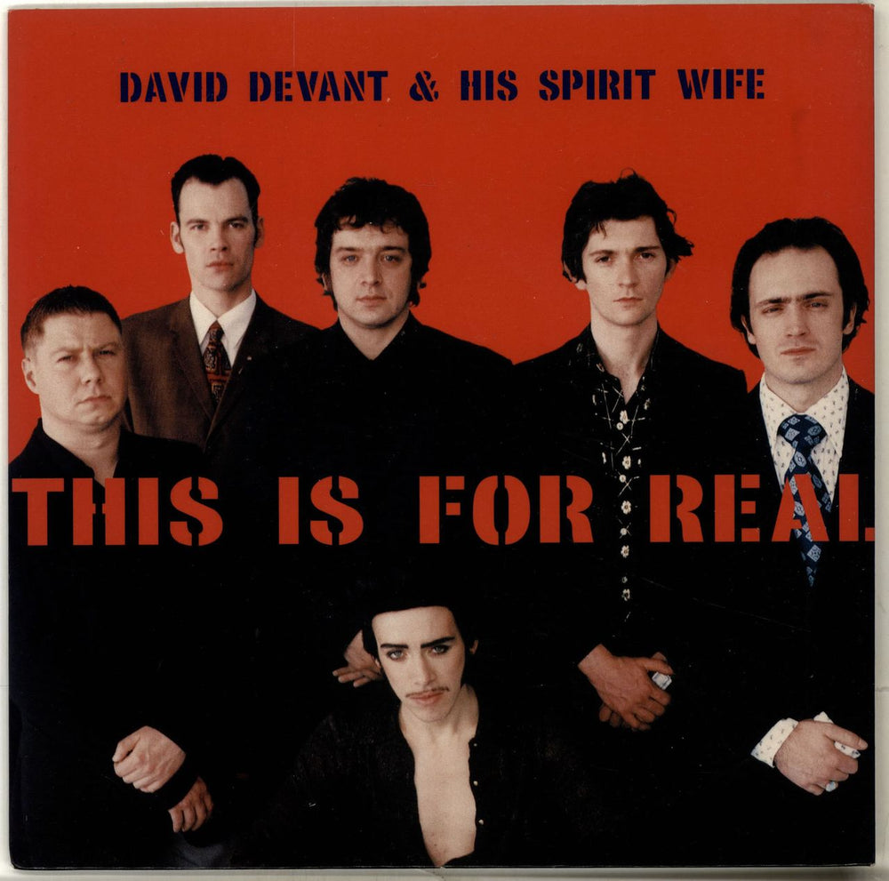 David Devant & His Spirit Wife This Is For Real UK 7" vinyl single (7 inch record / 45) KIND5VLE