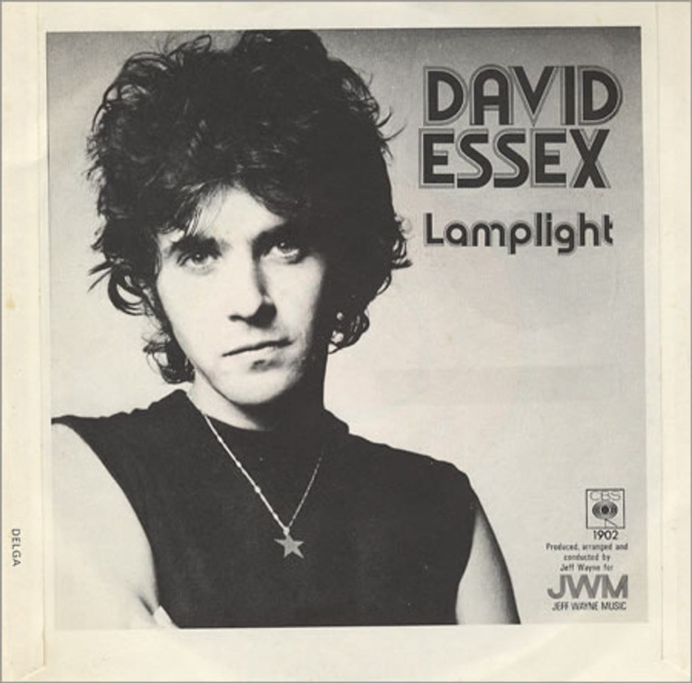 David Essex Lamplight - 4pr - P/S UK 7" vinyl single (7 inch record / 45) ESS07LA171490