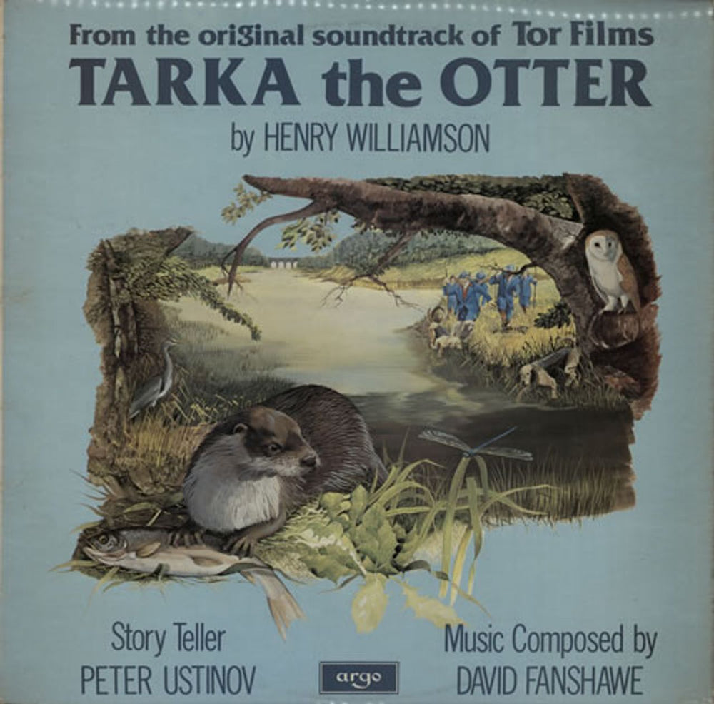 David Fanshawe Tarka The Otter UK vinyl LP album (LP record) ZSW613