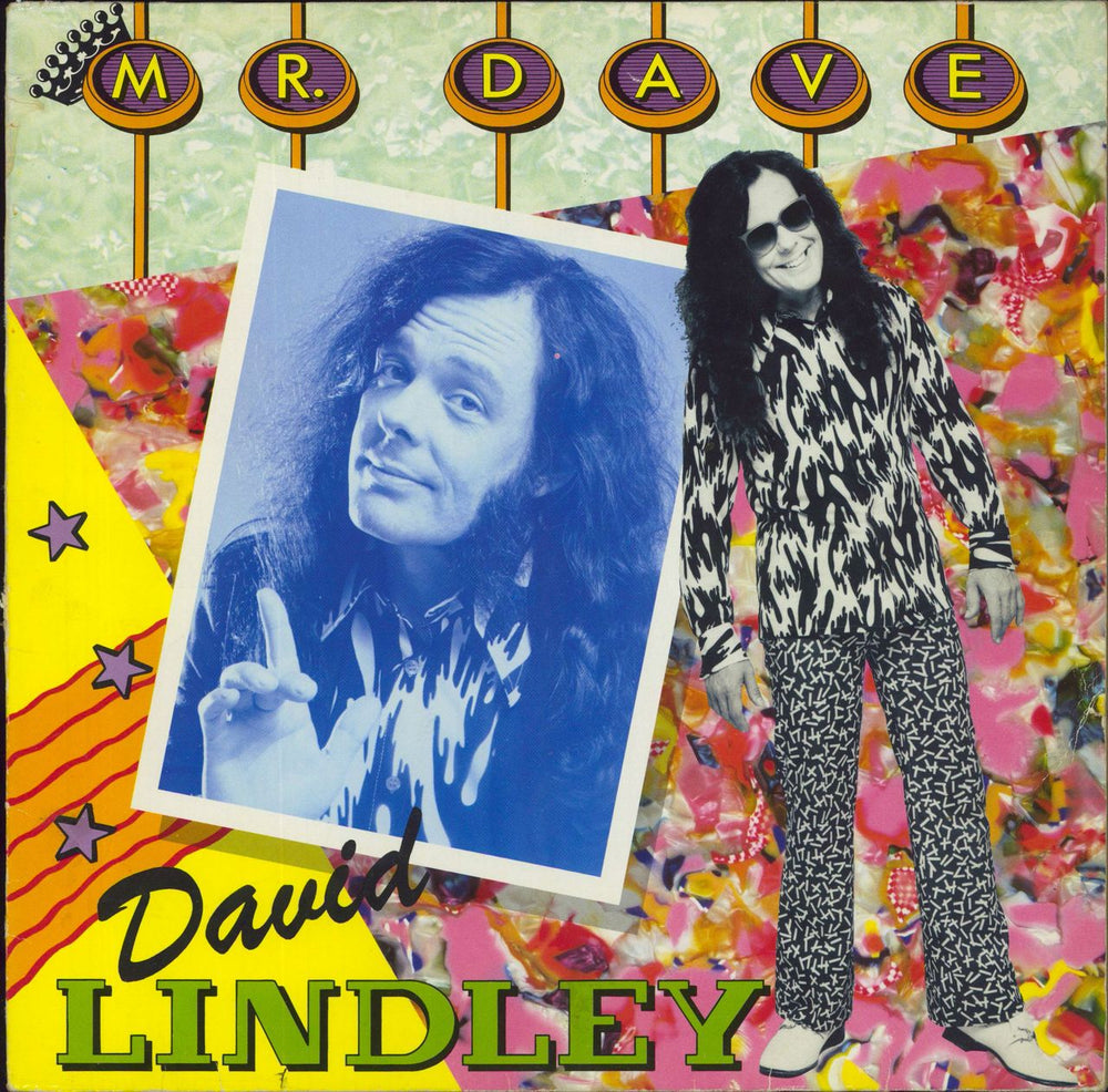 David Lindley  Mr Dave German vinyl LP album (LP record) 252161-1