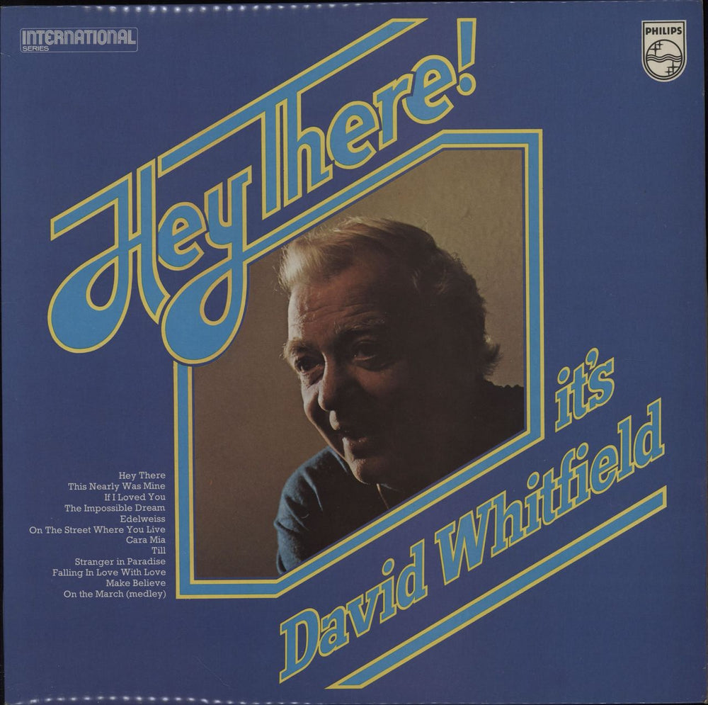 David Whitfield Hey There! It's David Whitfield UK vinyl LP album (LP record) 6382109