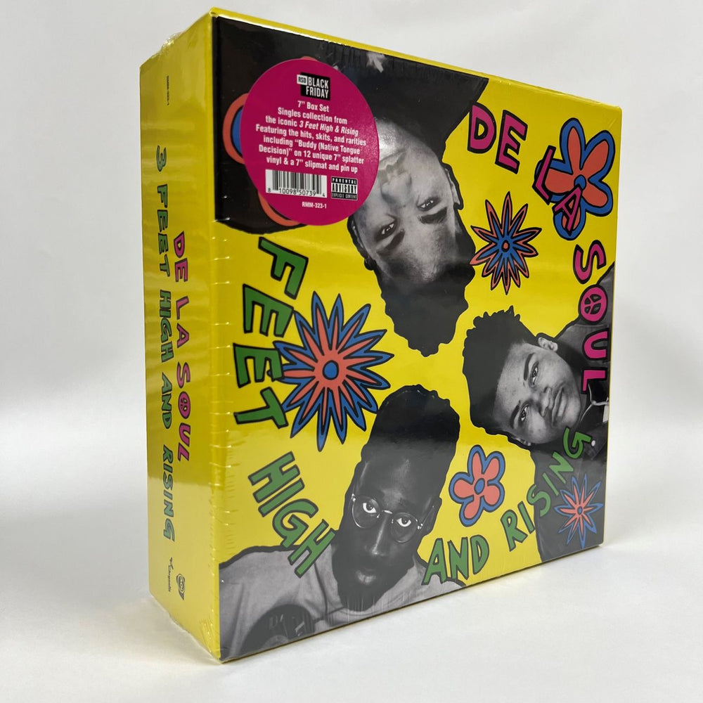 De La Soul 3 Feet High And Rising - Splatter Vinyl 7-inch Box Set 