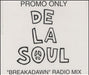 De La Soul Breakadawn UK Promo CD single (CD5 / 5") DLSCDPROMO8