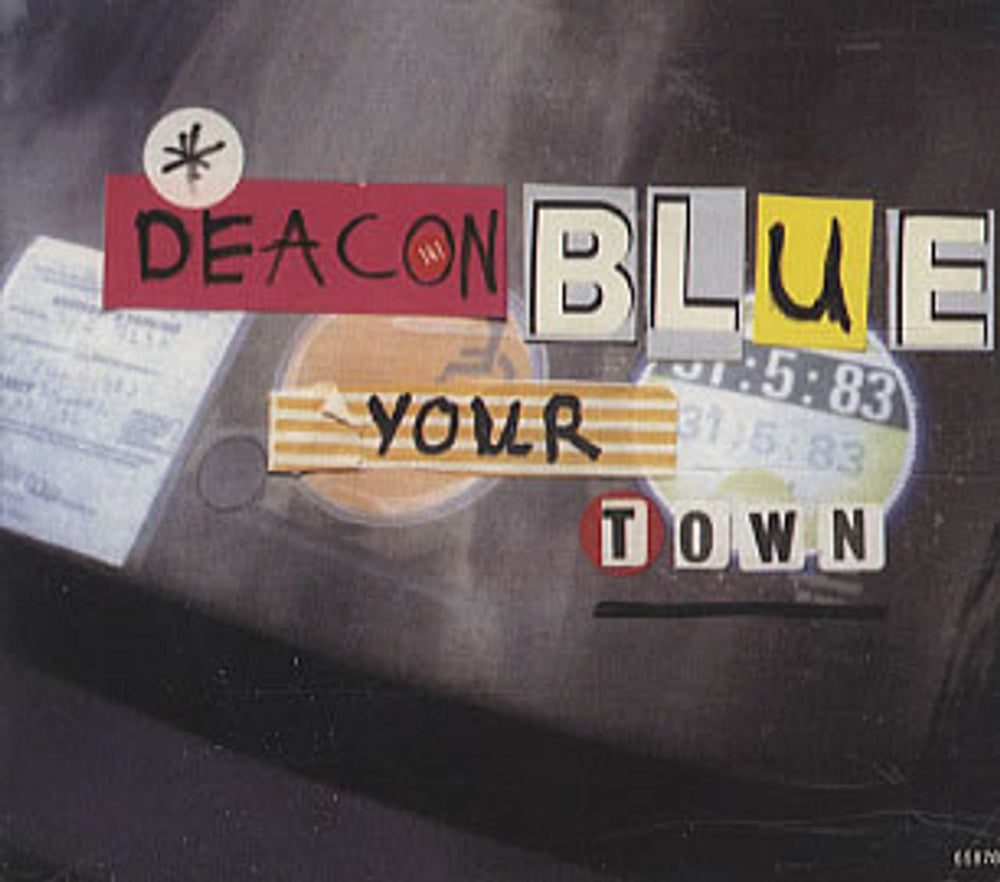 Deacon Blue Your Town UK Promo CD single (CD5 / 5") APCD20