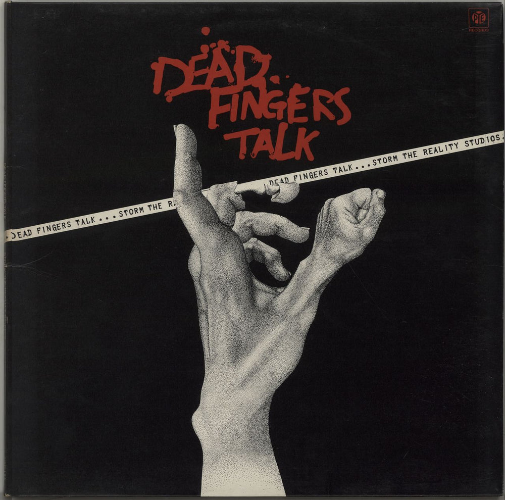 Dead Fingers Talk Storm The Reality Studios UK vinyl LP album (LP record) NSPH24