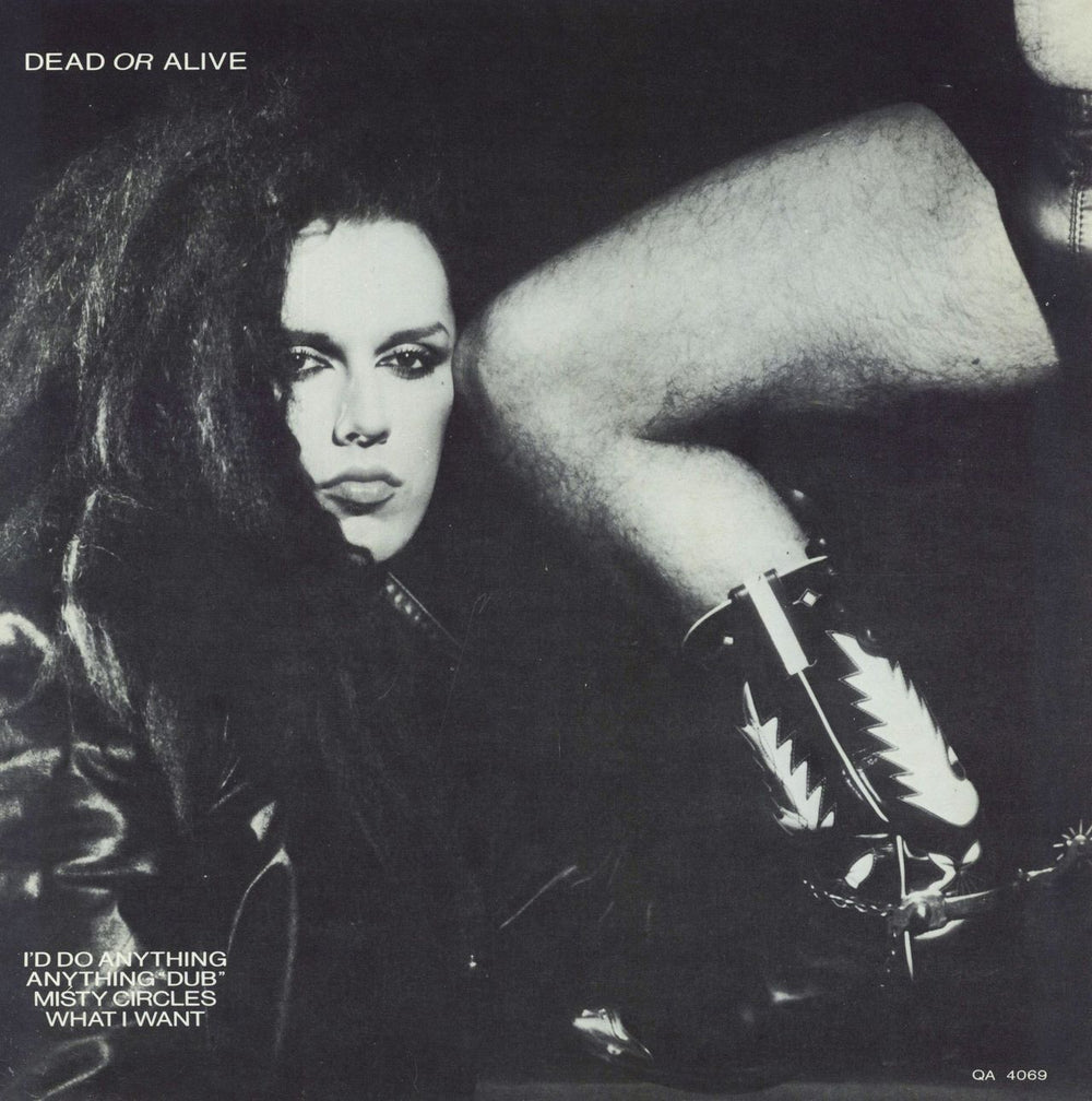 Dead Or Alive I'd Do Anything UK 10" vinyl single (10 inch record) QA4069