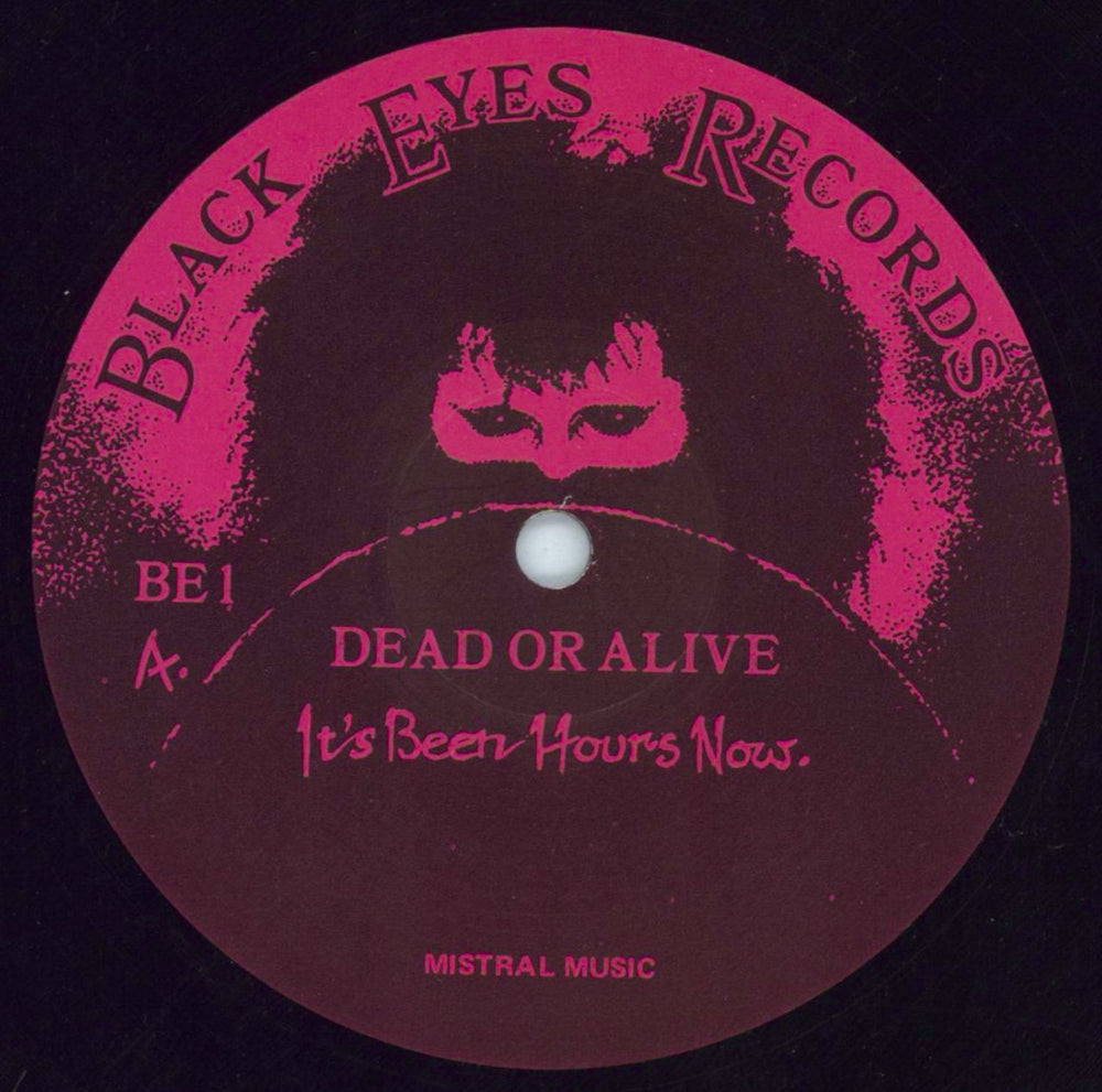 Dead Or Alive It's Been Hours Now - EX UK 12" vinyl single (12 inch record / Maxi-single) DOA12IT812542