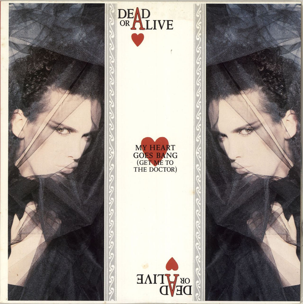 Dead Or Alive My Heart Goes Bang Japanese 12" vinyl single (12 inch record / Maxi-single) 12.3P-695