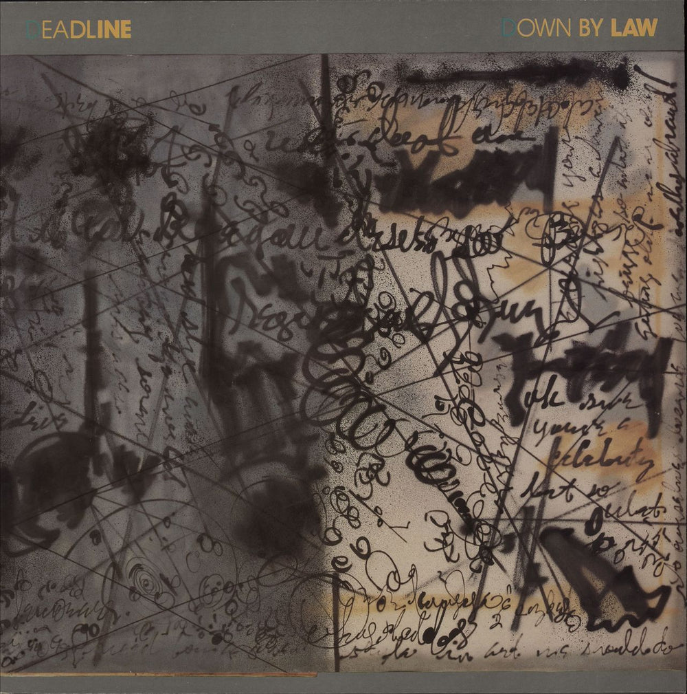 Deadline Down By Law UK vinyl LP album (LP record) CELL6111