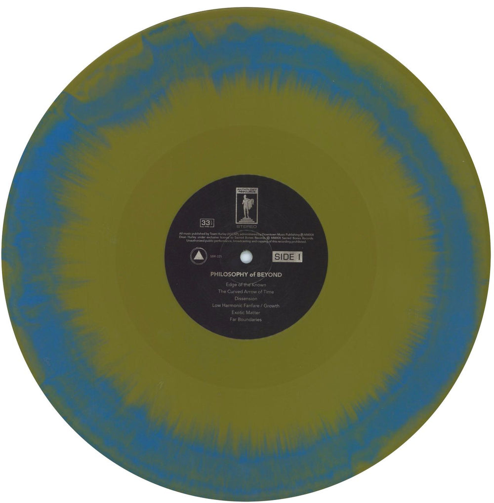 Dean Hurley Anthology Resource Vol. II: Philosophy of Beyond - Gold and Blue Vinyl US vinyl LP album (LP record) 4NCLPAN798928