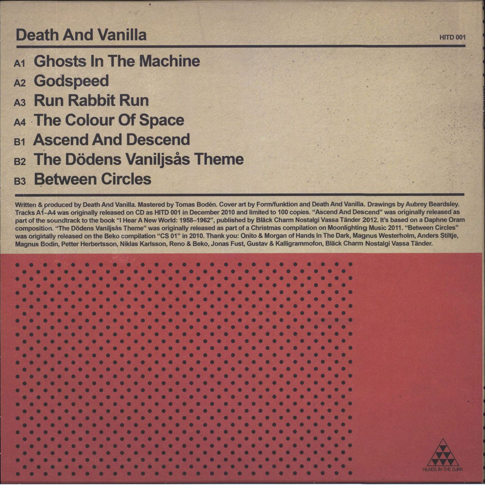 Death And Vanilla EP French 12" vinyl single (12 inch record / Maxi-single)