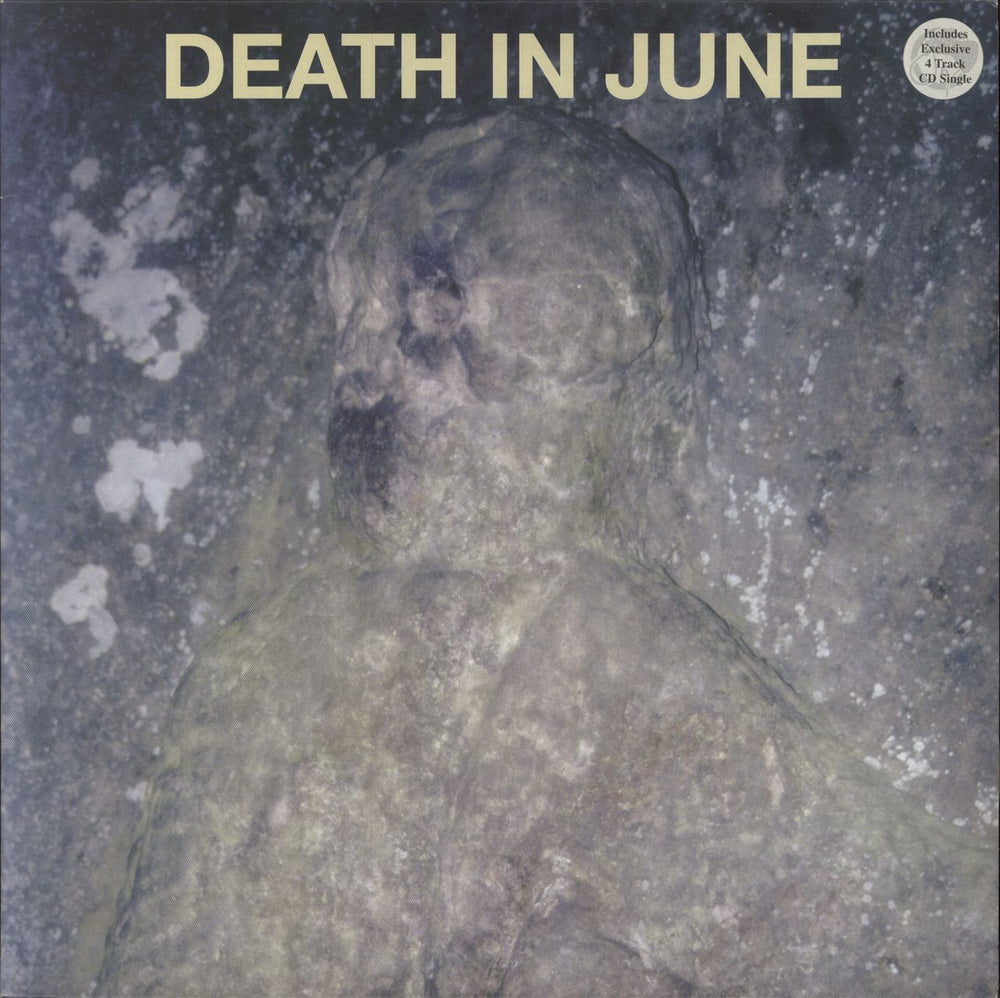 Death In June Take Care And Control - Light Grey Vinyl - Autographed UK vinyl LP album (LP record) BADVC42