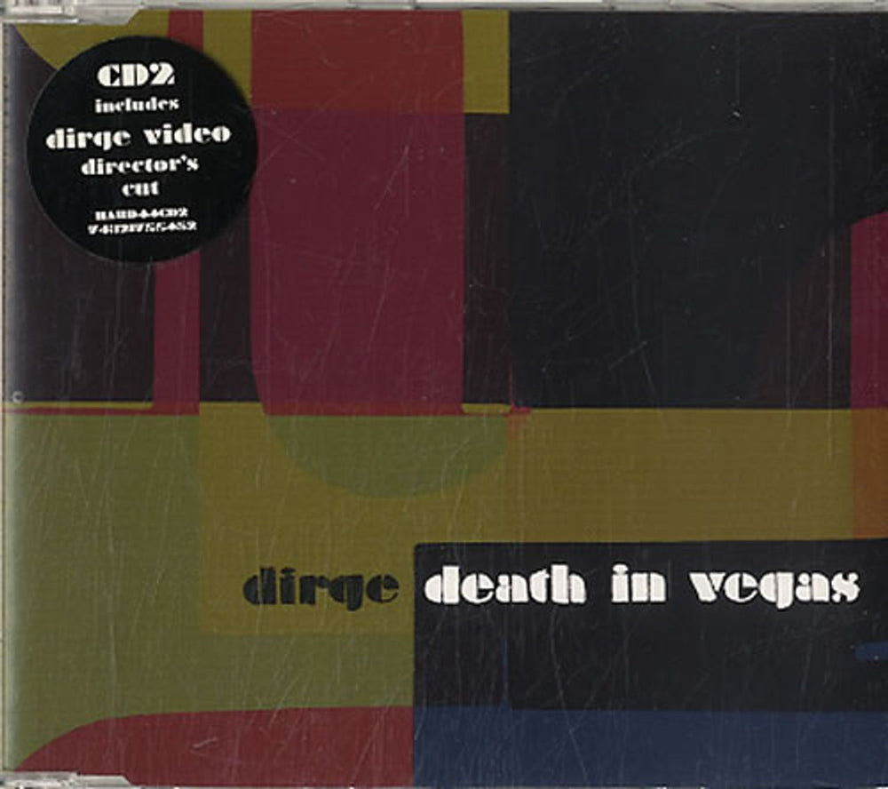 Death In Vegas Dirge UK 2-CD single set (Double CD single) DEA2SDI633405