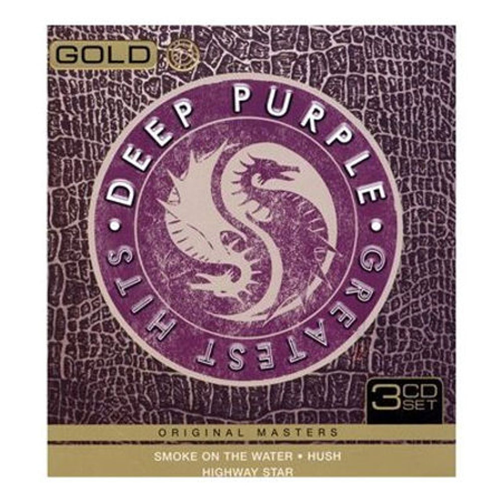 Deep Purple Greatest Hits French 3-CD album set (Triple CD) 88697560392