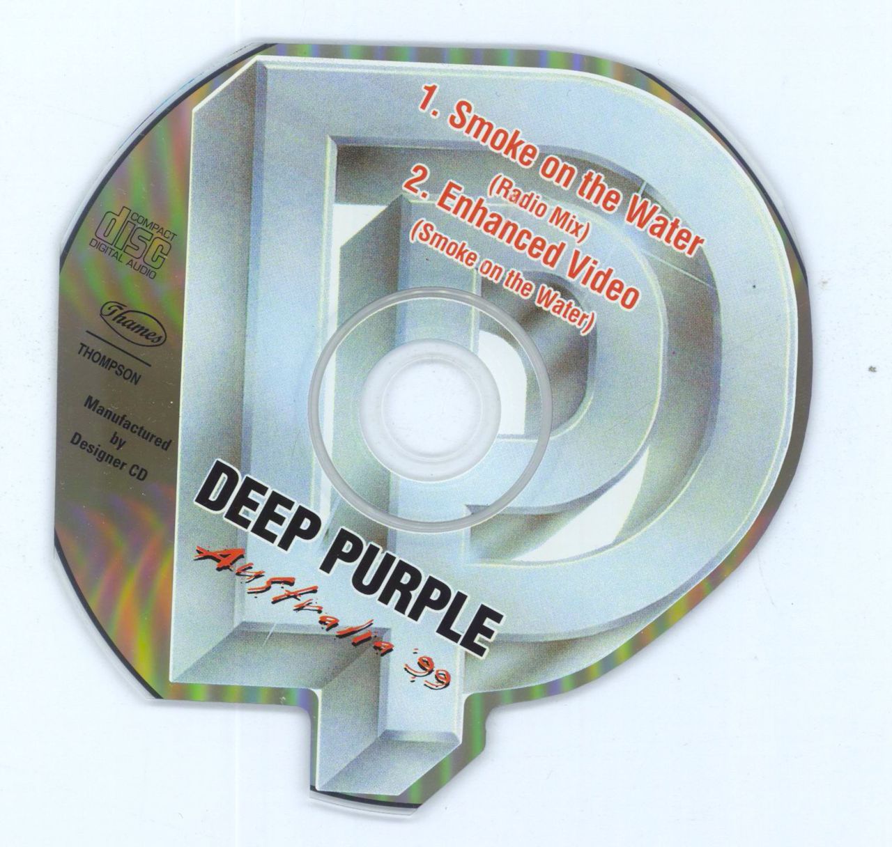 CD Deep Purple ‎Smoke On The Water The Best Of album Fard Rock France