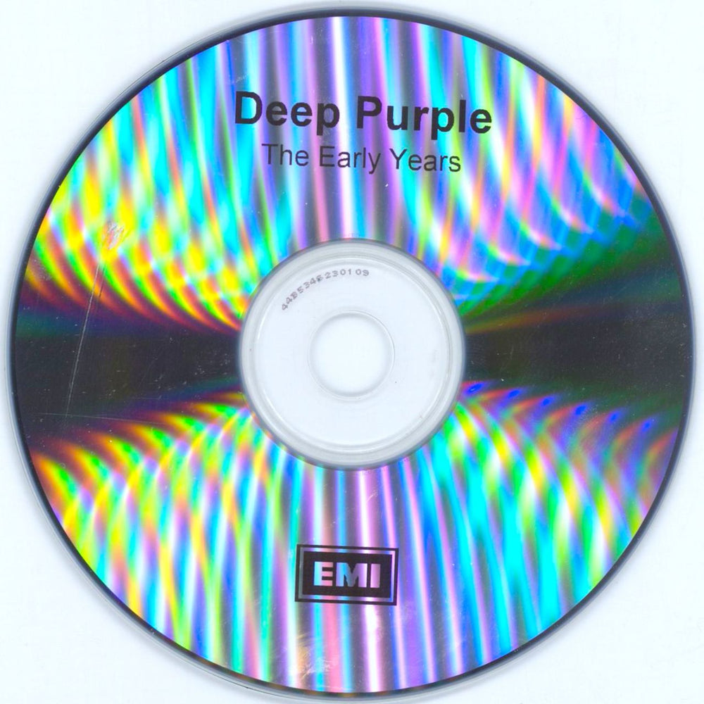 Deep Purple The Early Years UK Promo CD-R acetate DEECRTH275470