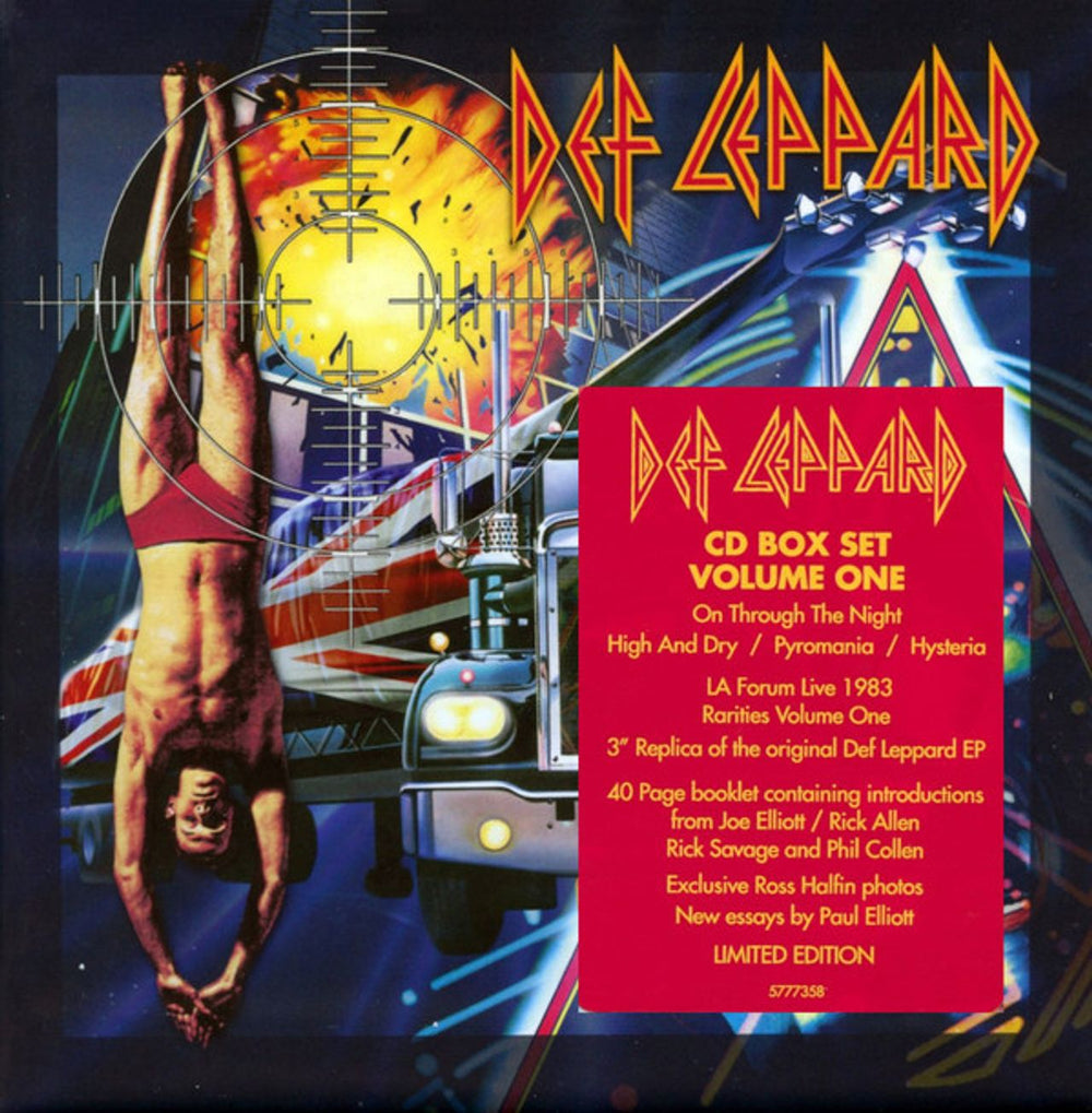 Def Leppard CD Collection Volume 1 - Sealed UK CD Album Box Set 5777358