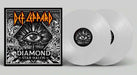 Def Leppard Diamond Star Halos - Clear Vinyl - Sealed UK 2-LP vinyl record set (Double LP Album) DEF2LDI791088