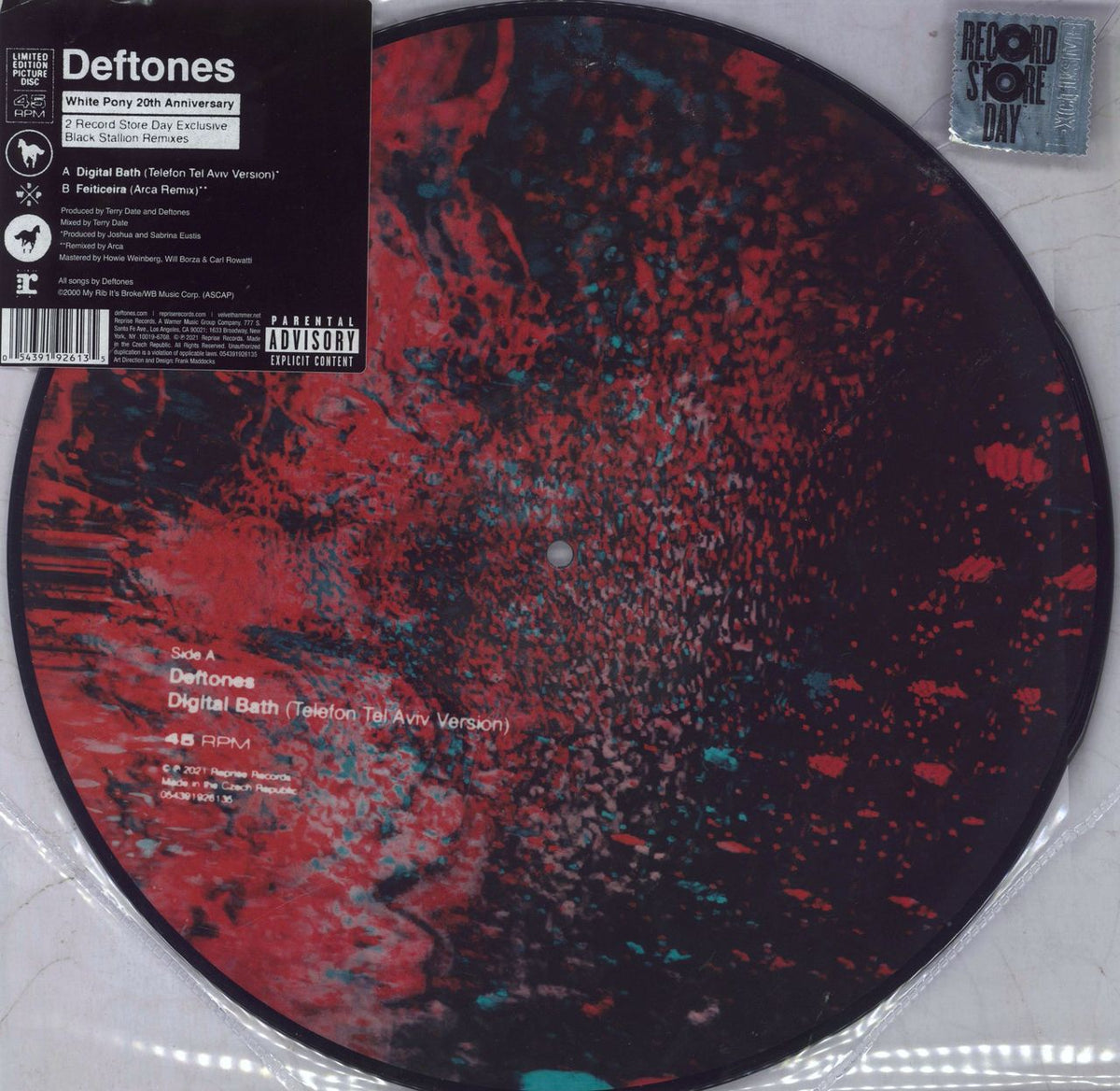 Deftones Vinyl Record Art By Revamped Records