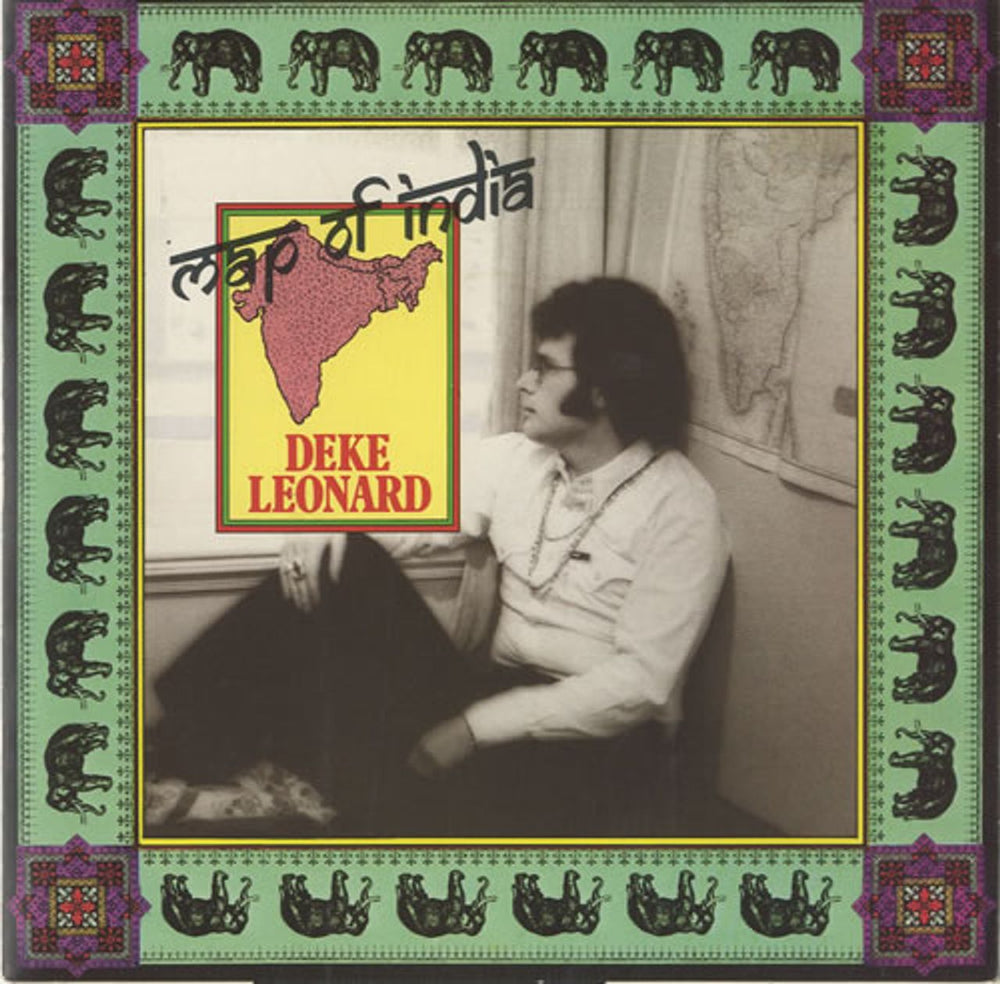 Deke Leonard Map Of India UK 7" vinyl single (7 inch record / 45) UP36488